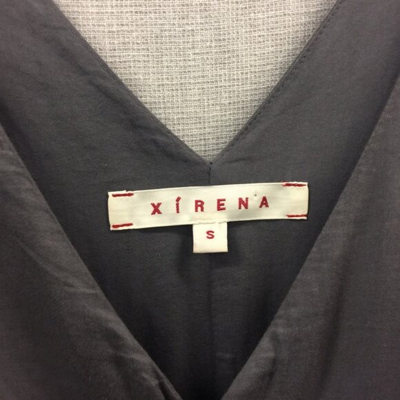 Peasant Boho Midi Dress Gray by Xirena Finley Size Small - Picture 2 of 3